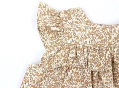 Huttelihut kjole Crowny print mustard